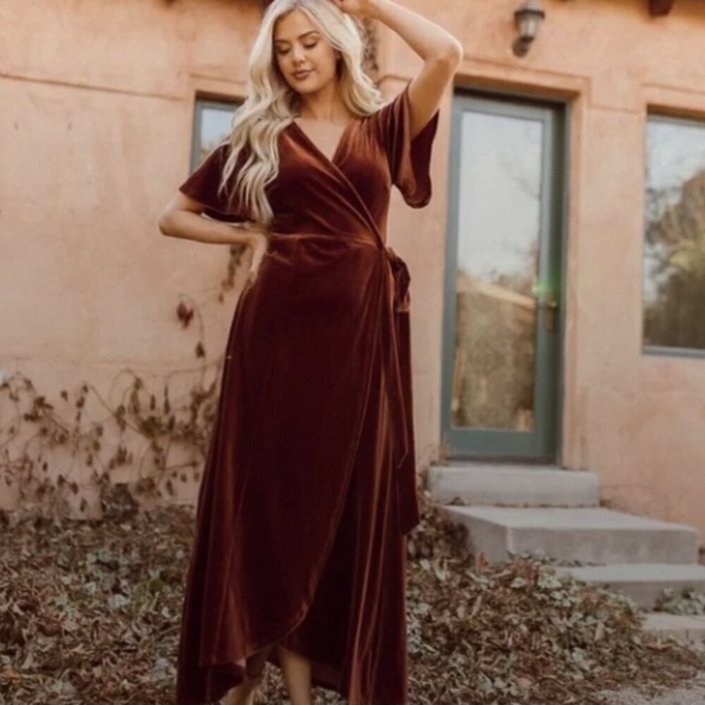 JessaKae Velvet Dress Size Small